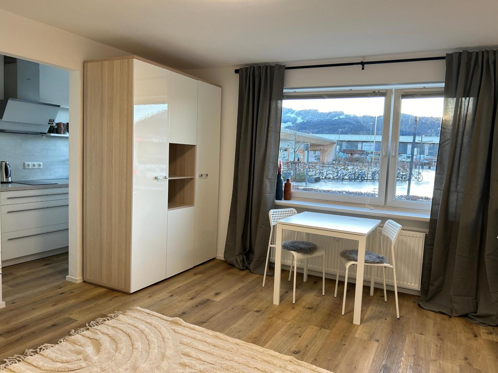 Schoene 1-zimmer Am Bahnhof 2 Parkplaetze Apartment Sonthofen